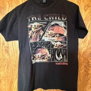 ✨Star Wars The Child (Grogu) Black Graphic Tee